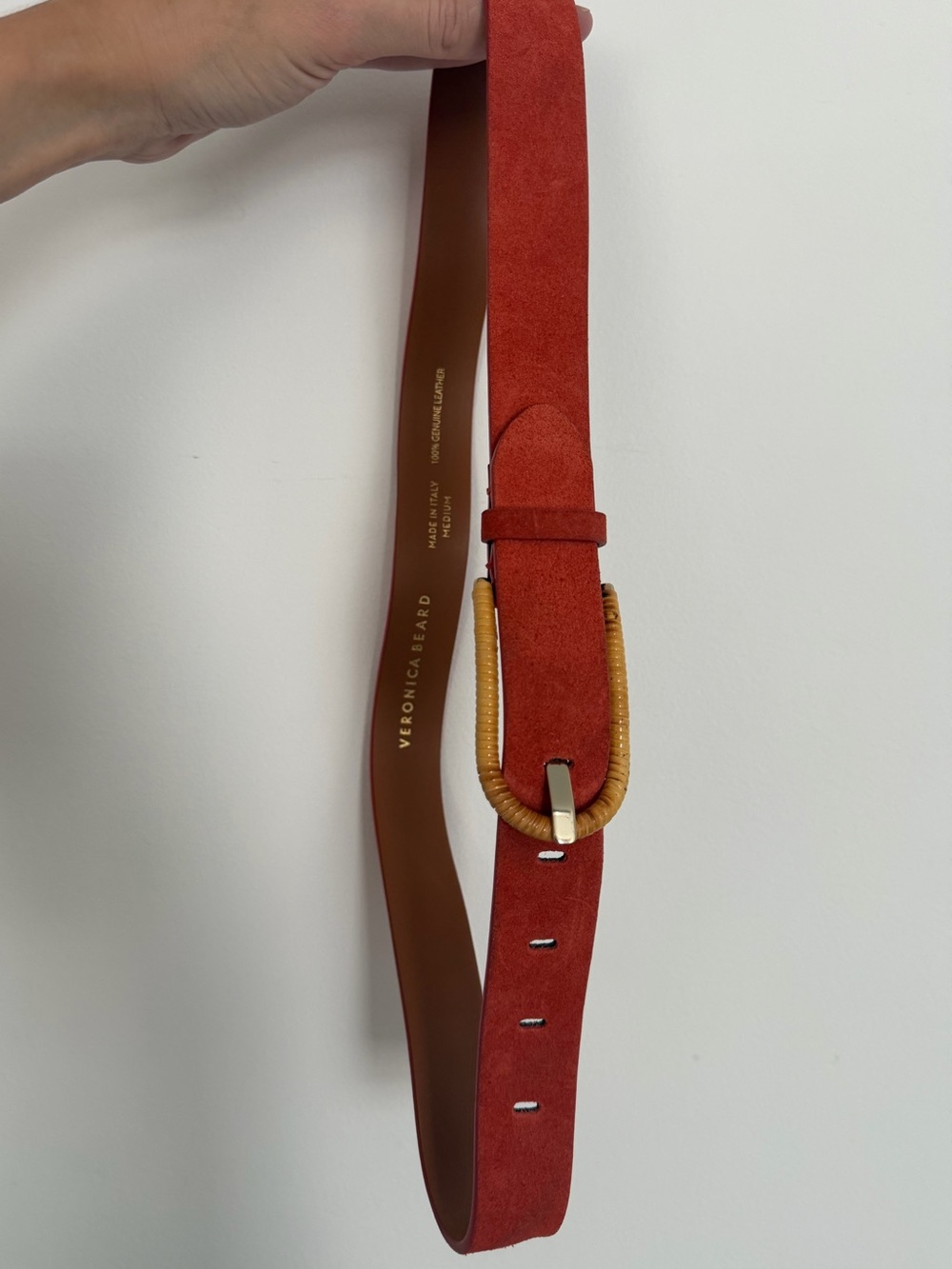NWOT Veronica Beard Leather belt